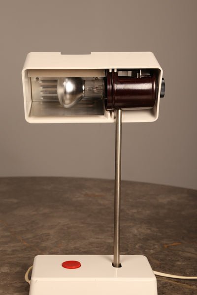 Space age Bakelite desk lamp by Klaus Muslinowski for VEB Dresden, Germany (1980s)