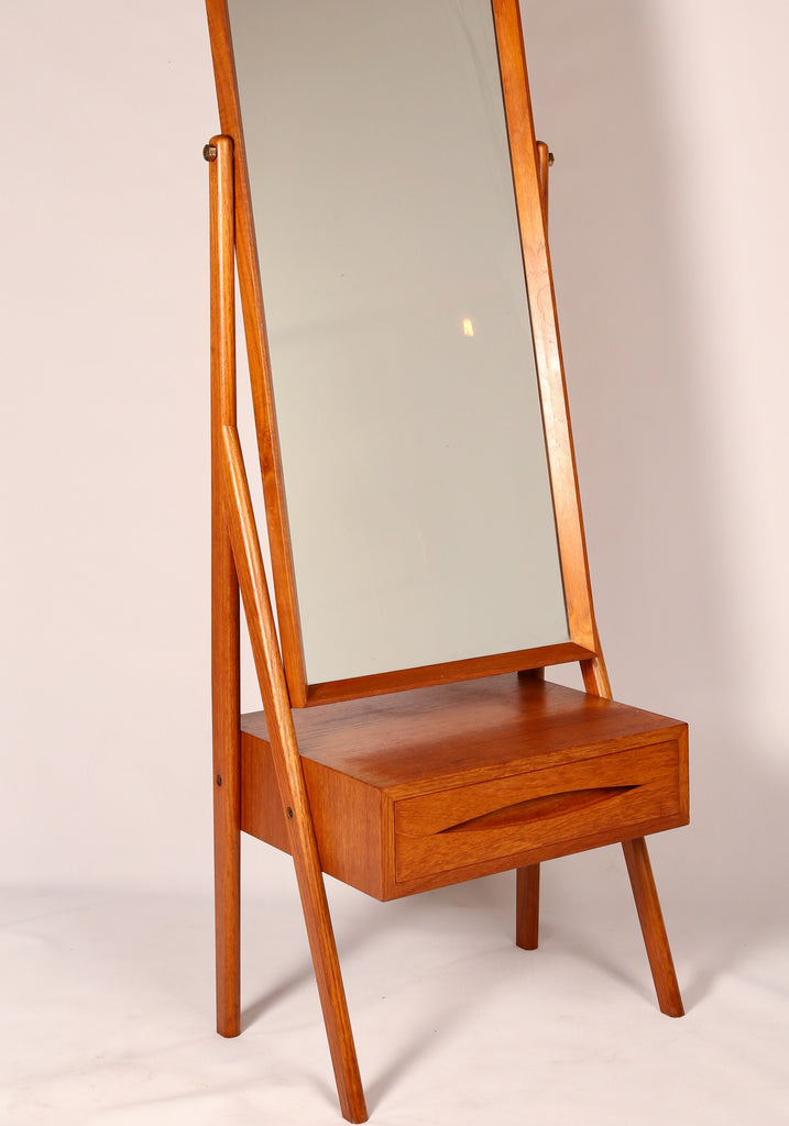 Cheval mirror by Arne Vodder (1960s) Denmark