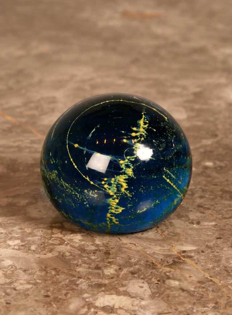 A Mdina Glass oversized paperweight (1960s) Italy