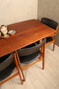 Aformosia dining table by John Herbert for A Younger ltd (1960s)