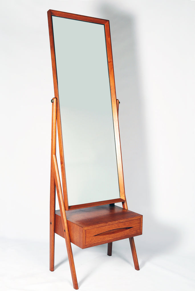Cheval mirror by Arne Vodder (1960s) Denmark