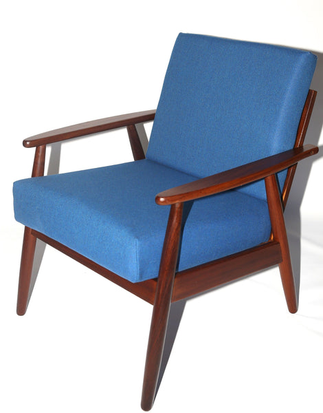 Danish teak framed armchair (1960s)