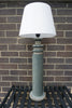 Large Grey Memphis Group style table lamp (1980s)