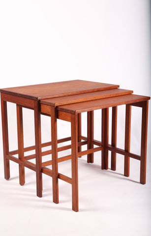 Nesting Tables by Peter Hvidt And Orla Molgaard for France and Son (1950-60)
