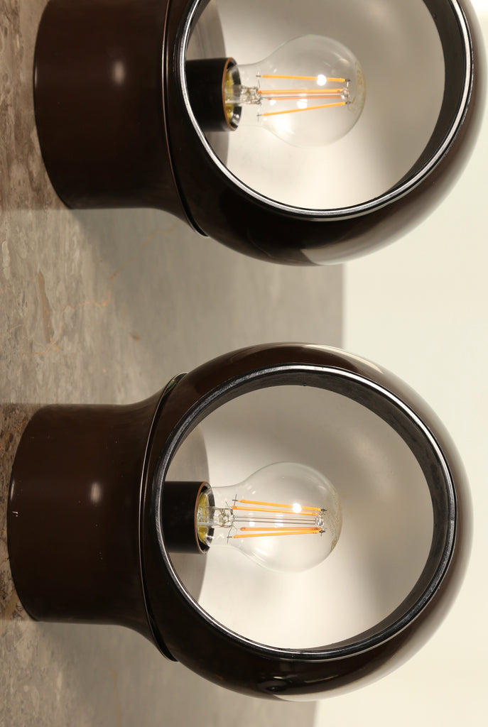 Pair of Klot 3 wall lamps by Hemi, Sweden (1970s)
