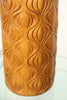 Extra Large Ochre Floor Vase by Scheurich, Germany (1970s)