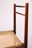 A Pair of Rosewood Italian Dining Chairs by Tito Agnoli for La Linia (1950/60s)