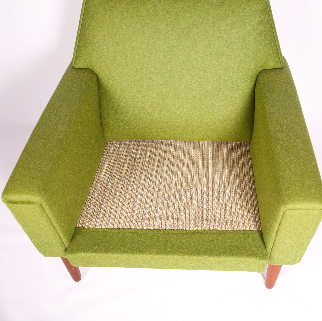 Midcentury Danish box armchair (pair available)