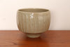 Super lowerdown pottery fluted bowl by David Leech