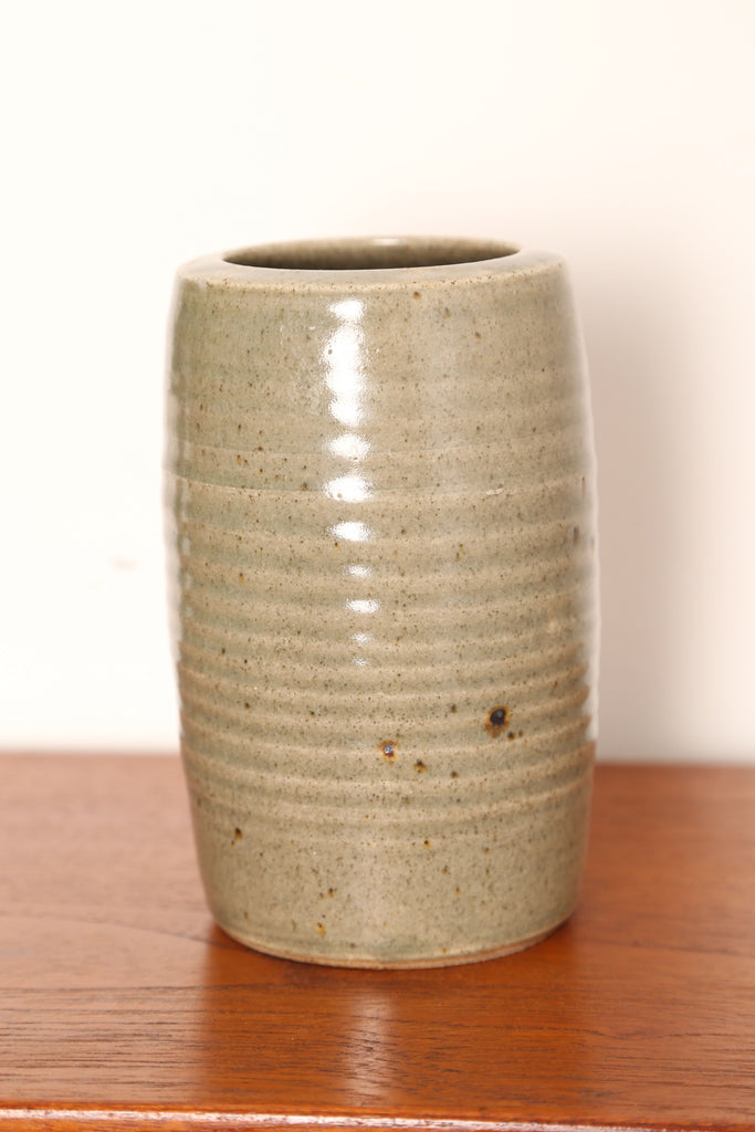 Super lowerdown pottery vase by David Leech