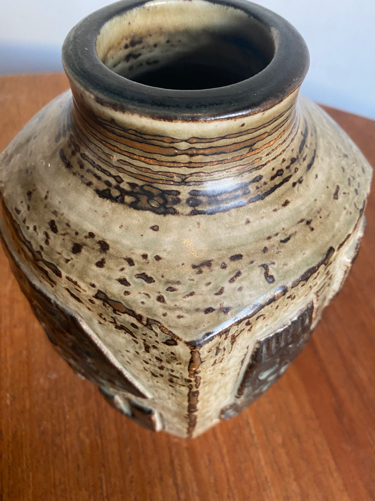 Royal Copenhagen Stoneware Vase by Jorgen Mogensen (1960s)